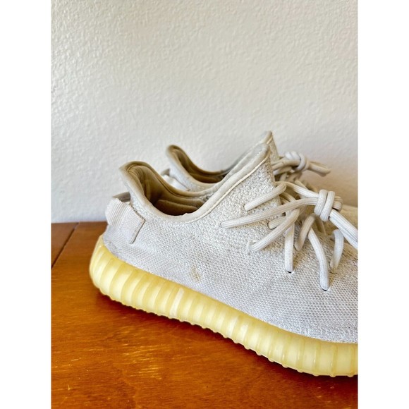 Adidas Yeezy Boost 350 V2 Cream/Triple White Unisex Size 8.5 US 100% Authentic - Picture 8 of 11